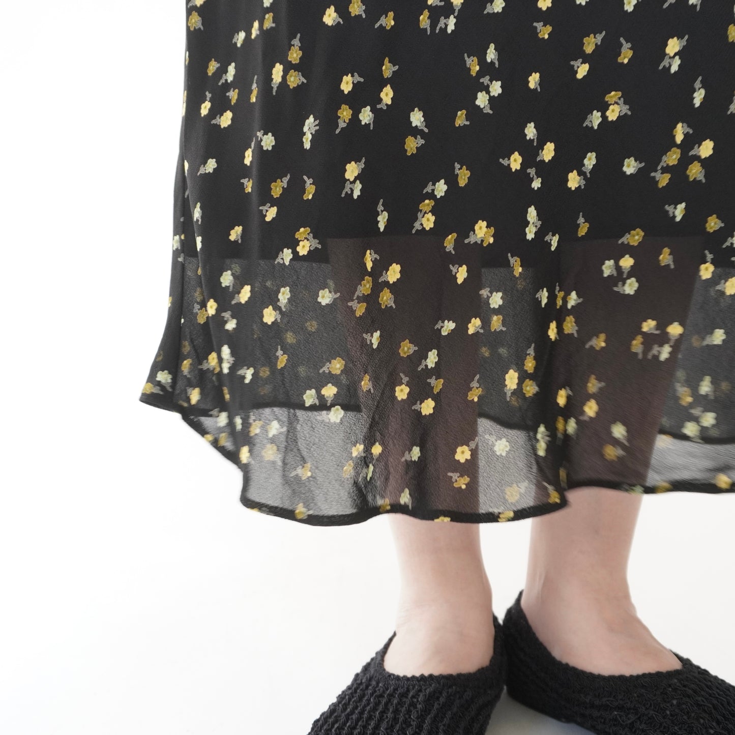 90s EURO Printed Dress