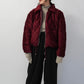 90s Velour Jacket Made in Italy Dead Stock