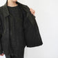 90s Leather × Nylon Jacket