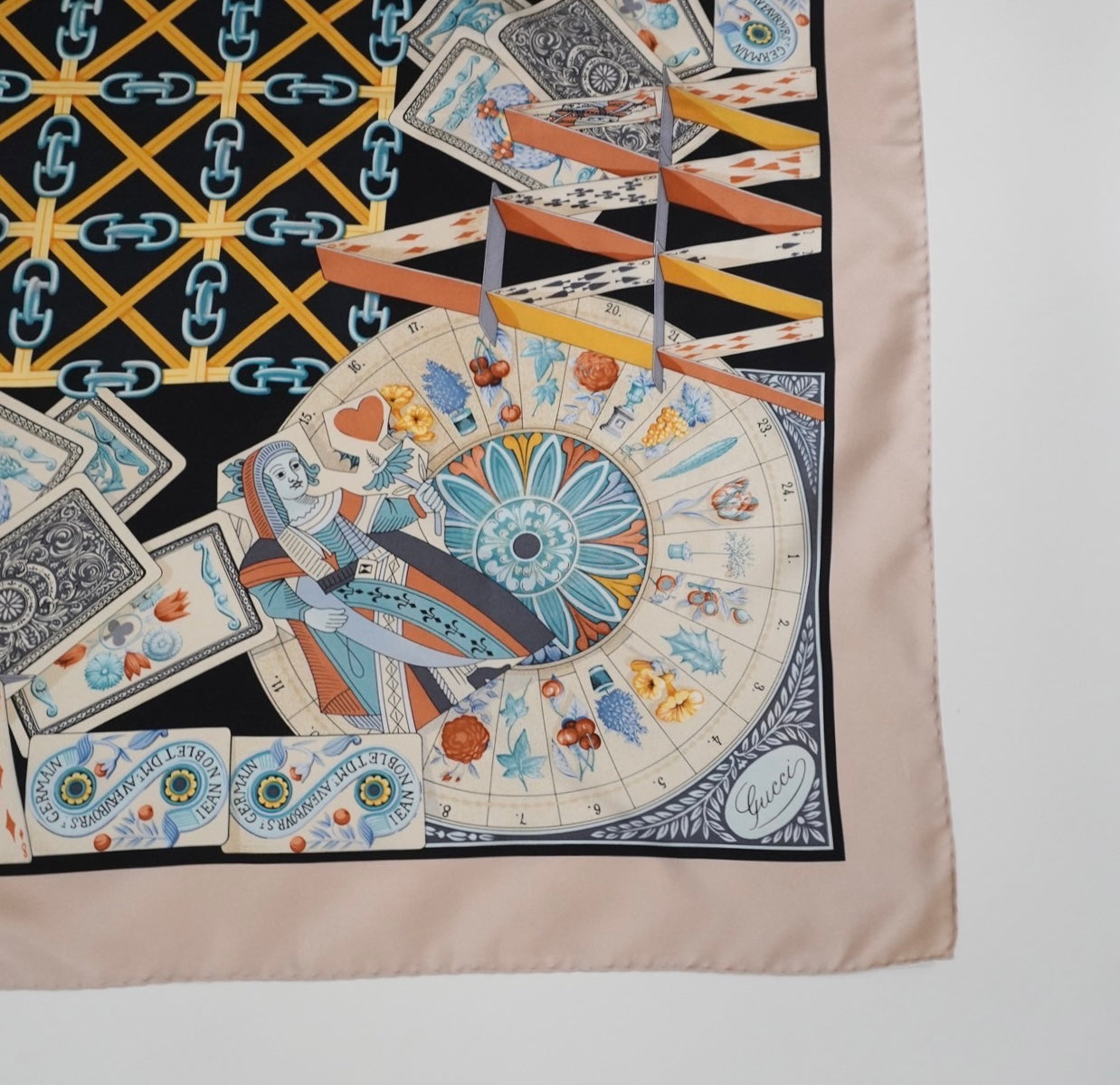 ”Gucci” Silk Scarf Made in Italy