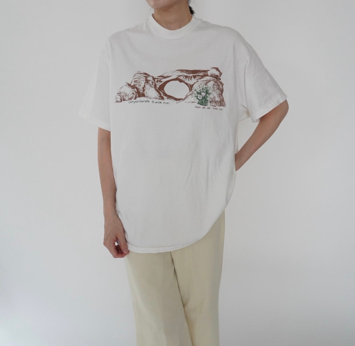 90s Printed T-shirt Made in USA