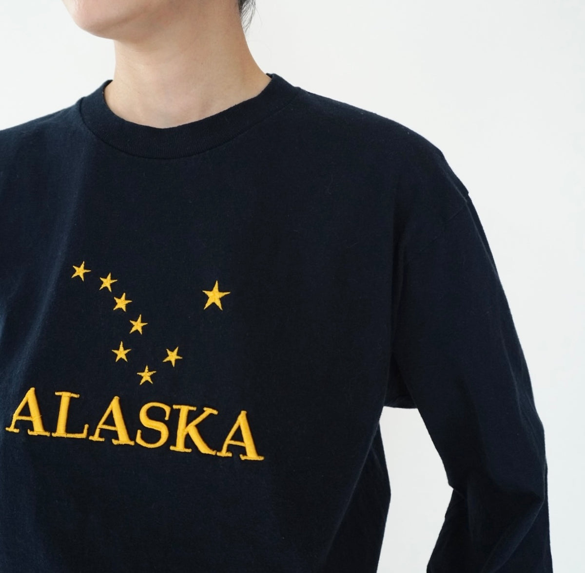 00s Embroidery Long Sleeves T-shirt