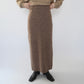 90s Mix Knit Skirt Made in Italy