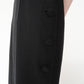 90s Black Linen Dress