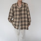 90s Plaid Shirt Jacket