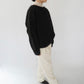 80s Black Mohair Knit