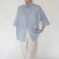 90s Striped Blue Shirt