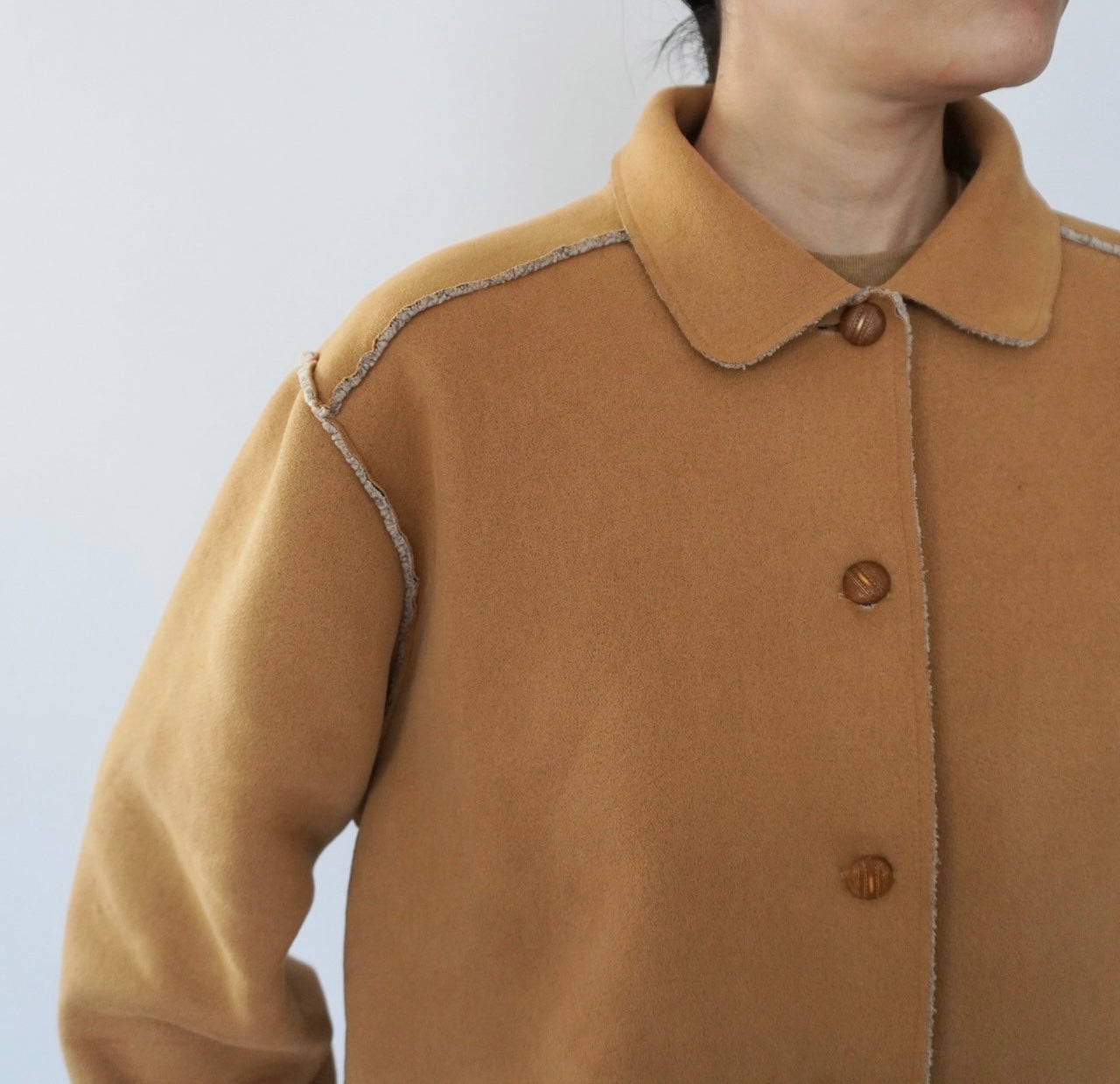 90s Faux Shearling Jacket