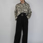 80s Pattern Shirt Made in USA