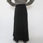 90s Maxi Pleats Skirt Made in USA