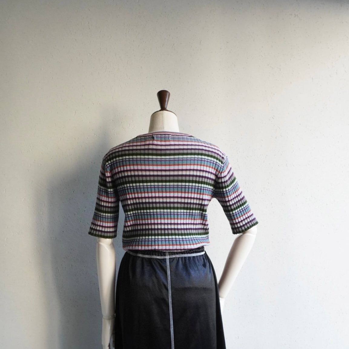 70s Multi Striped Top