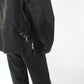 90s Leather × Nylon Jacket