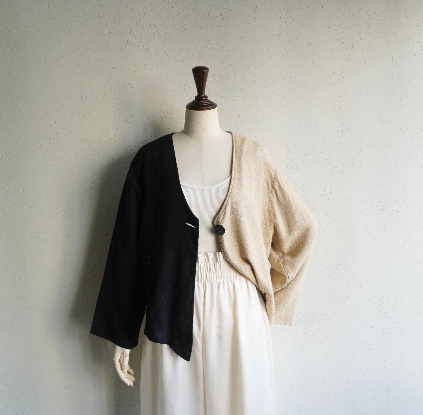 90s EURO Asymmetry Design Jacket