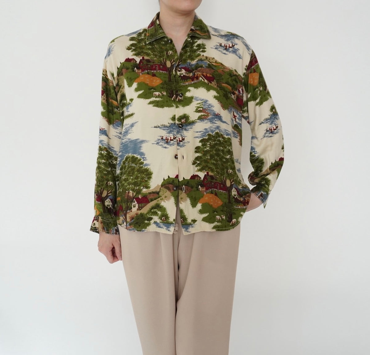 90s Printed Shirt