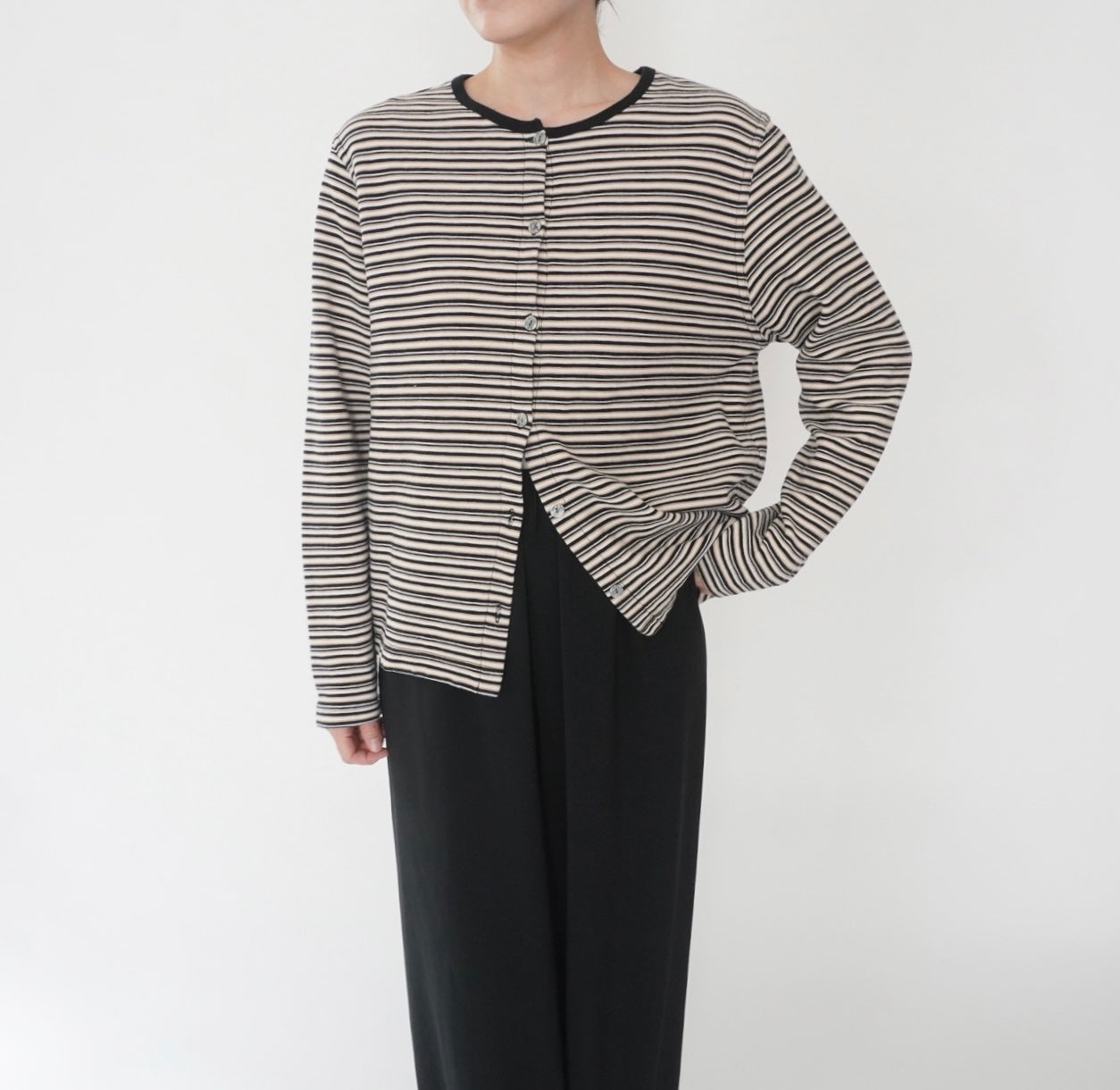 90s Striped Design Top