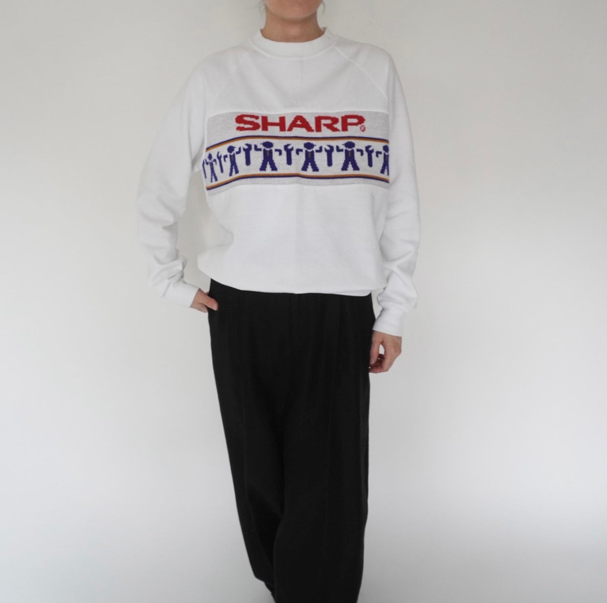 80s "SHARP" Sweater Made in USA