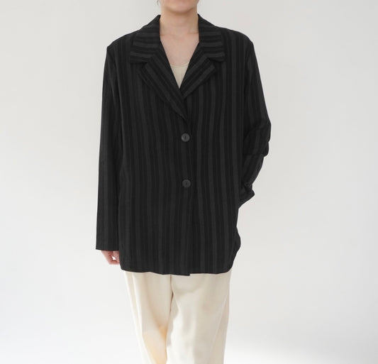 90s Striped Shirt,Jacket