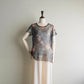 90s Printed Sheer Top