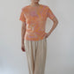 90s Tie Dye Top Made in Italy Dead Stock