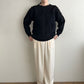 90s Black Design Knit
