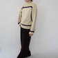 80s＂Rodier Paris" Design Knit