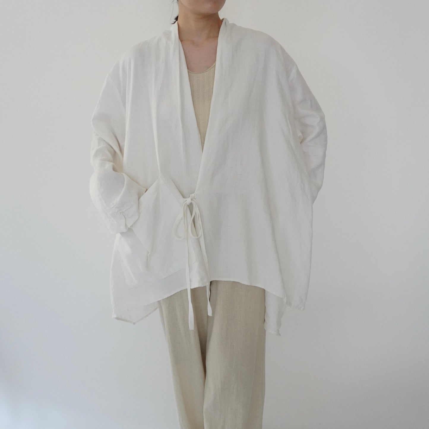 90s Linen Jacket Made in USA