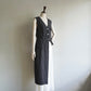 90s Sleeveless Printed Dress Made in Canada