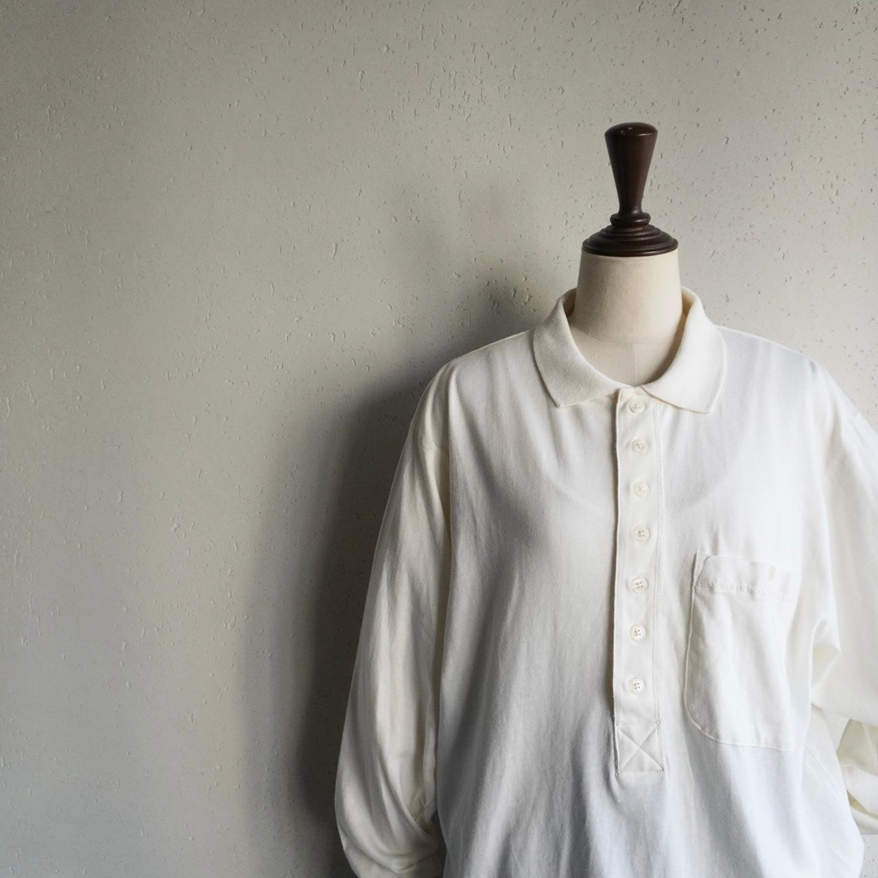 90s Ivory Cotton Top