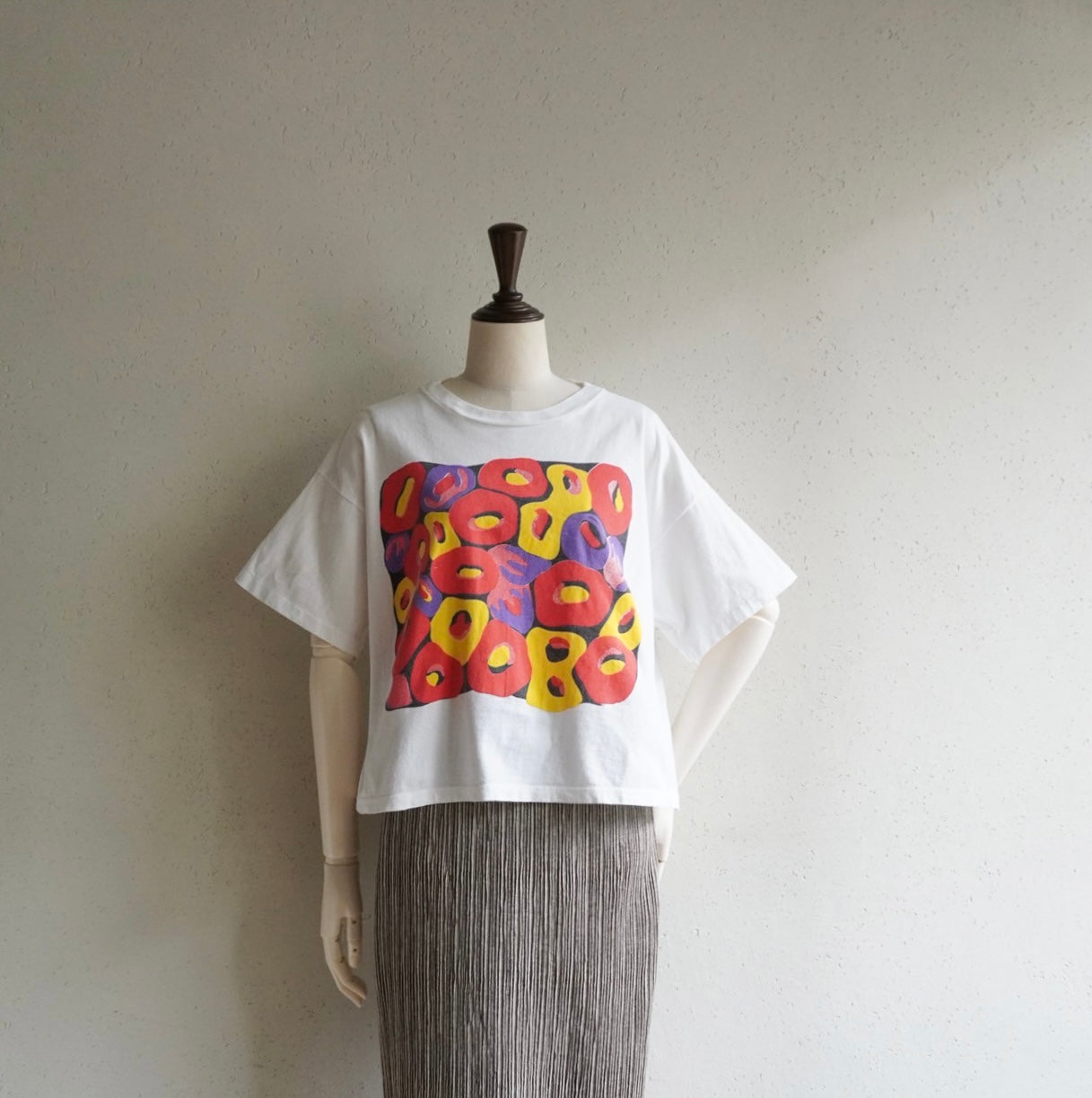 90s Cropped Printed T-shirt