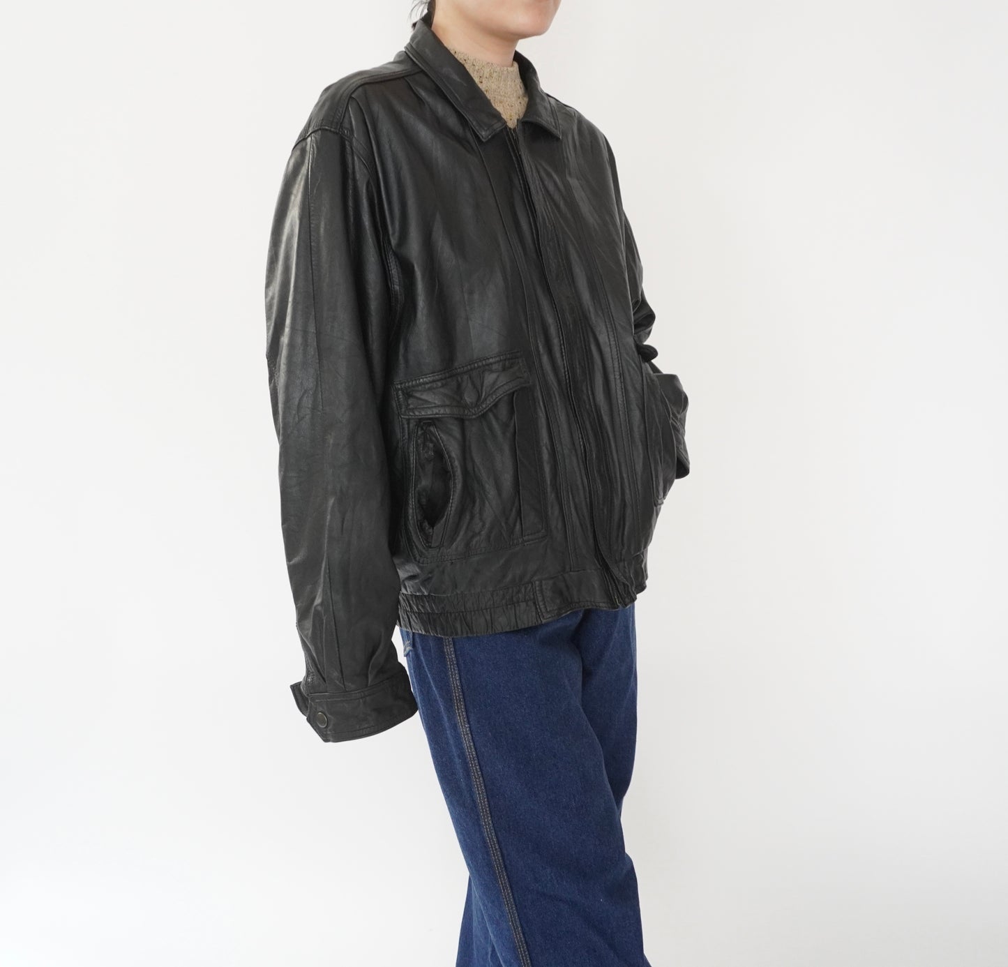 90s Leather Jacket