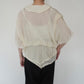 80s Gauze Design Top