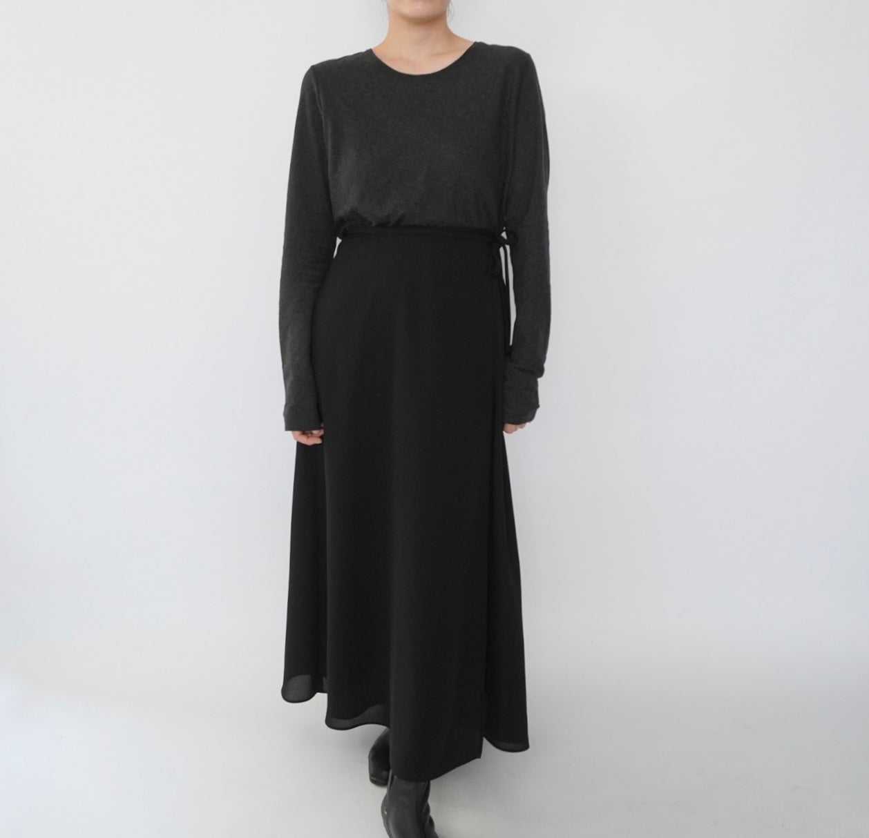 90s Design Wrap Skirt