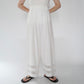90s Design Wide Pants Made in France