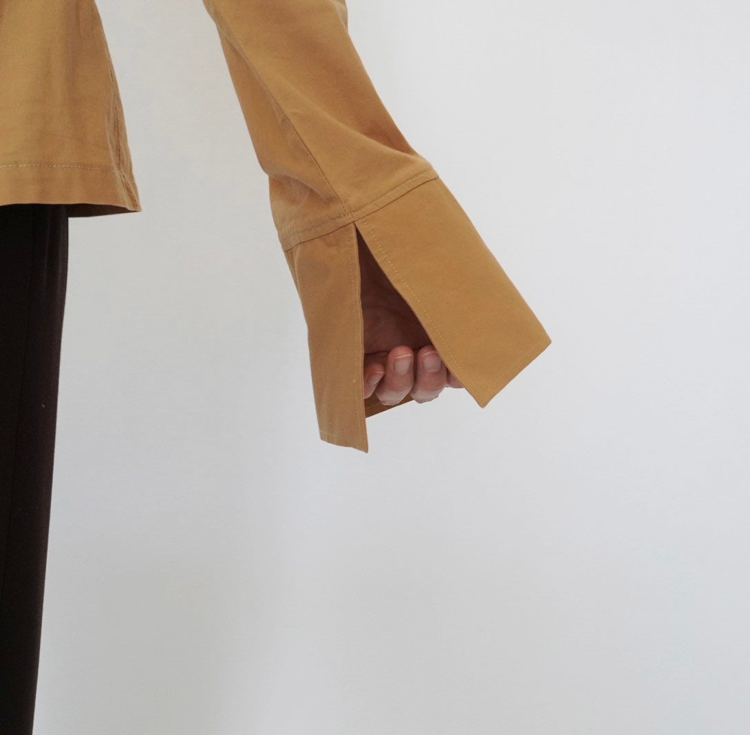 90s"NARACAMICIE" Zipped Shirt