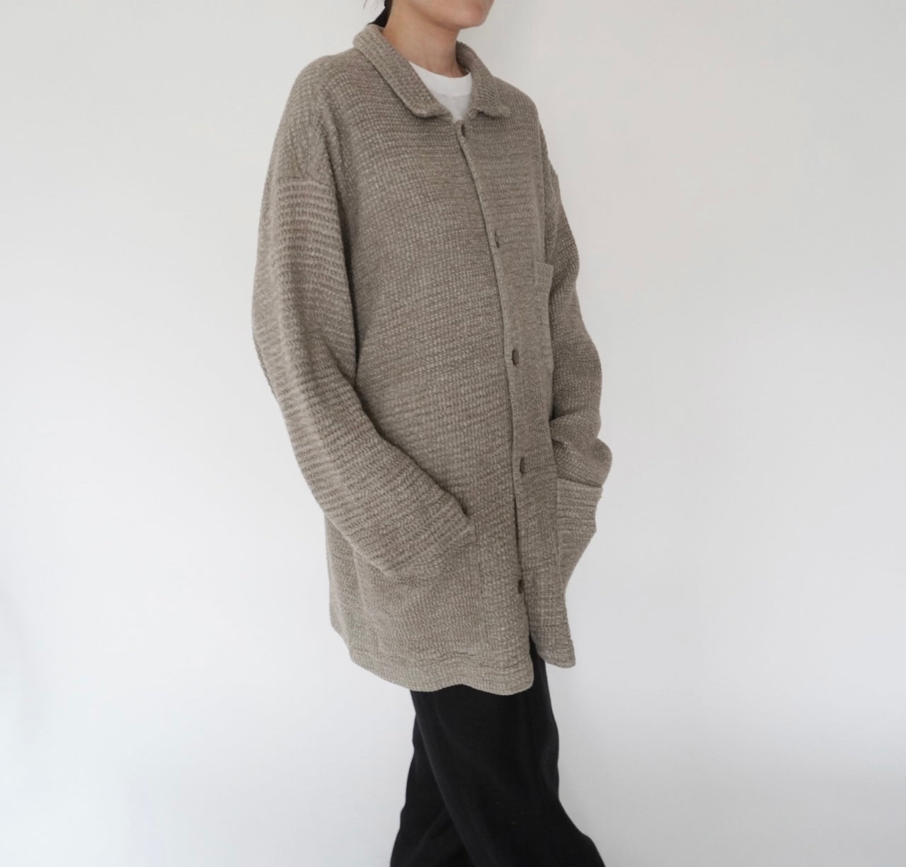 90s Cotton Long Jacket