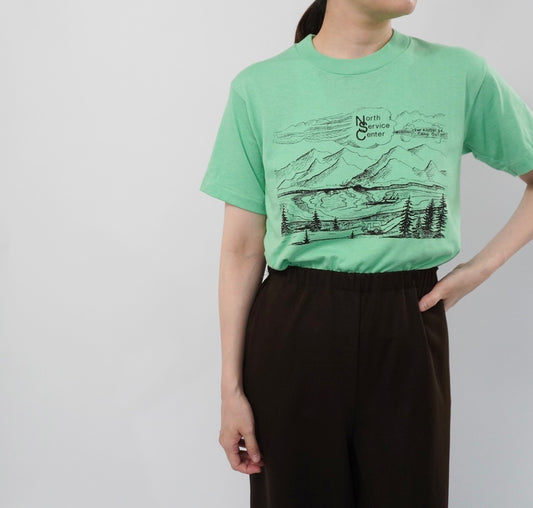 90s Printed T-shirt Made in USA
