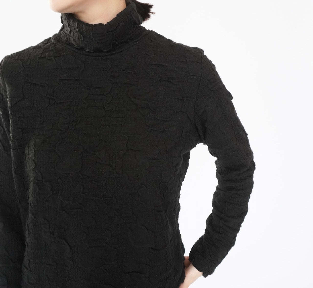 90s Pleated Top Made in USA