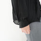90s Pleated Design Blouse