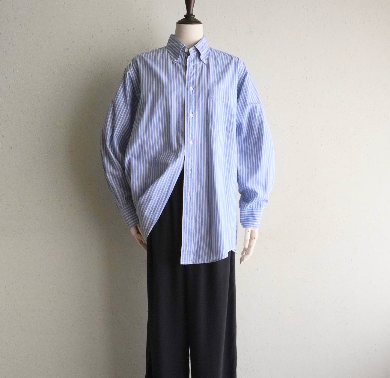 90s ”BARNEYS NEW YORK” Striped Shirt