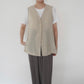 90s Beige Vest Made in USA
