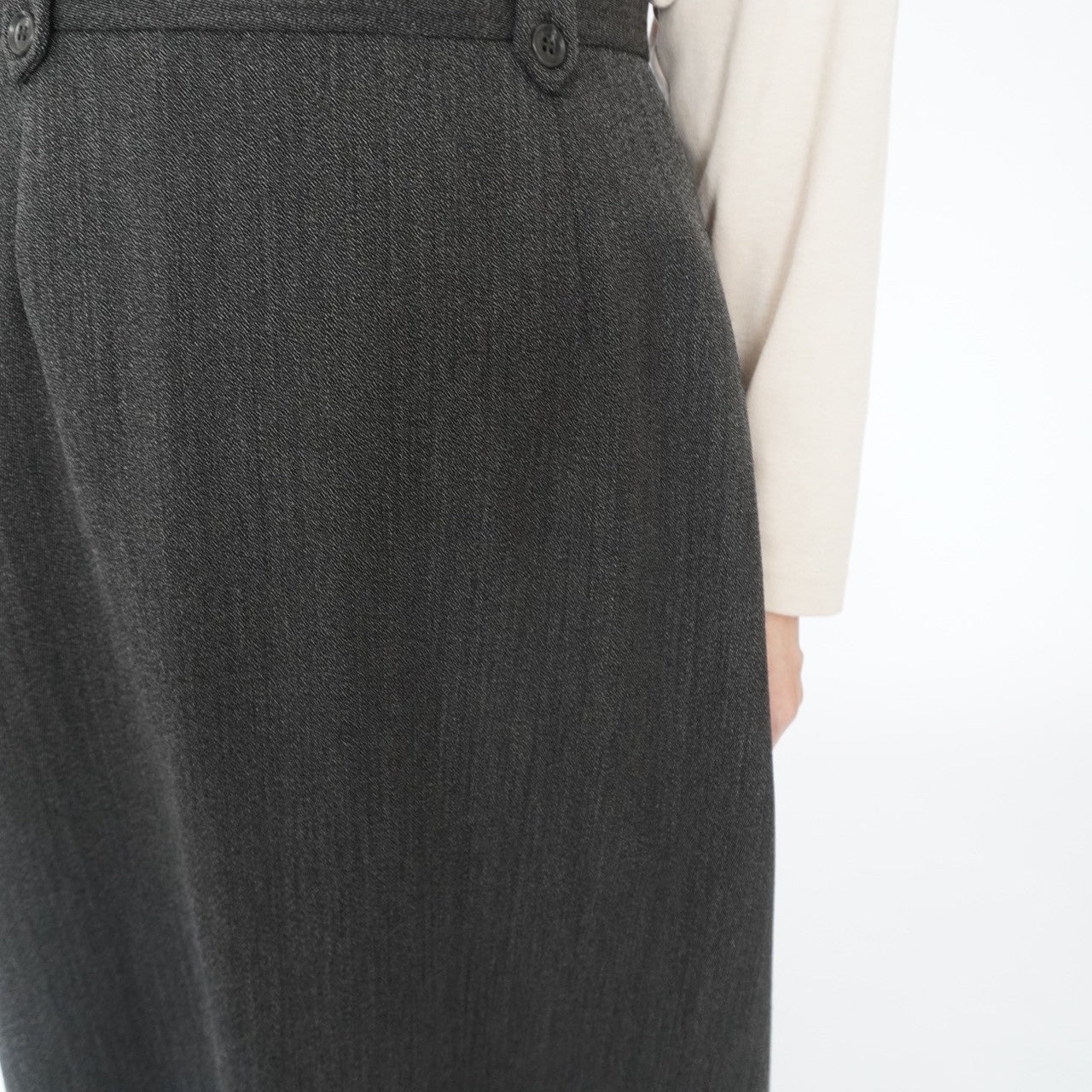 90s Wool Maxi Skirt
