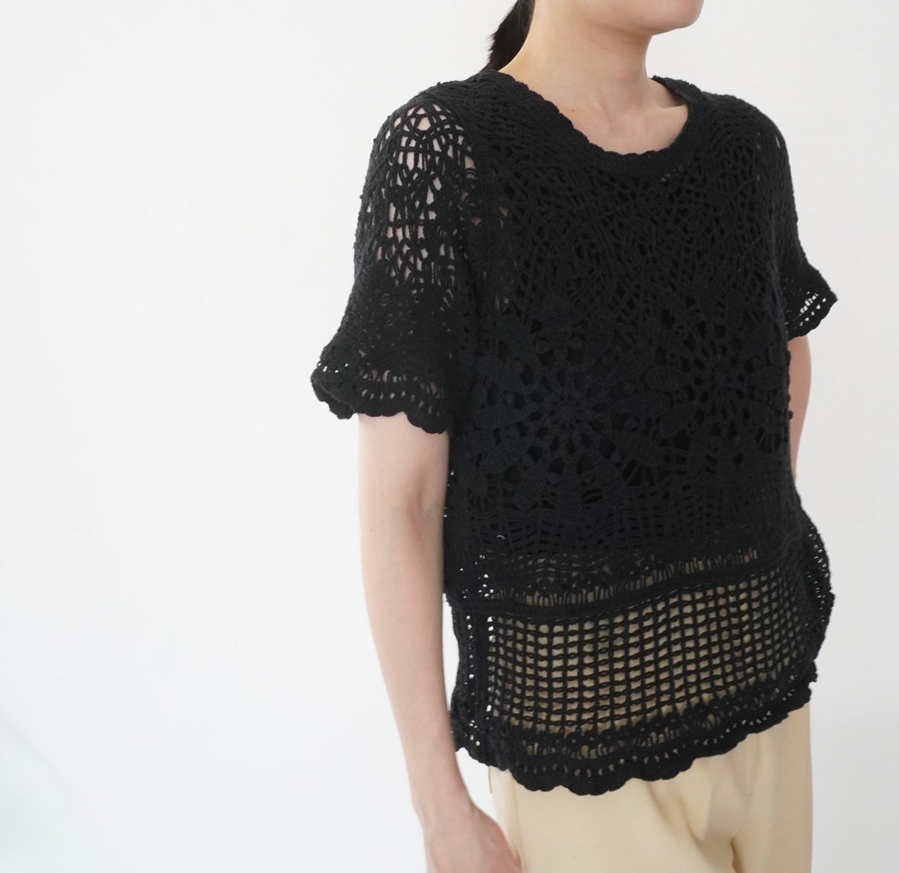 90s Crochet Top