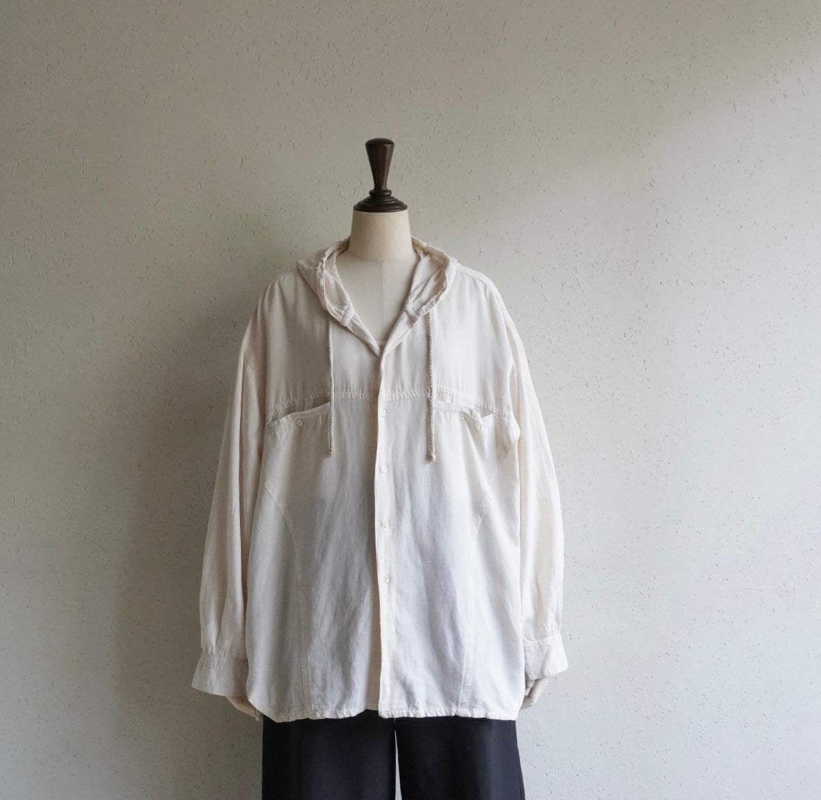 90s Hooded Shirt Made in Italy