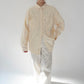 90s Ivory Cotton Shirt