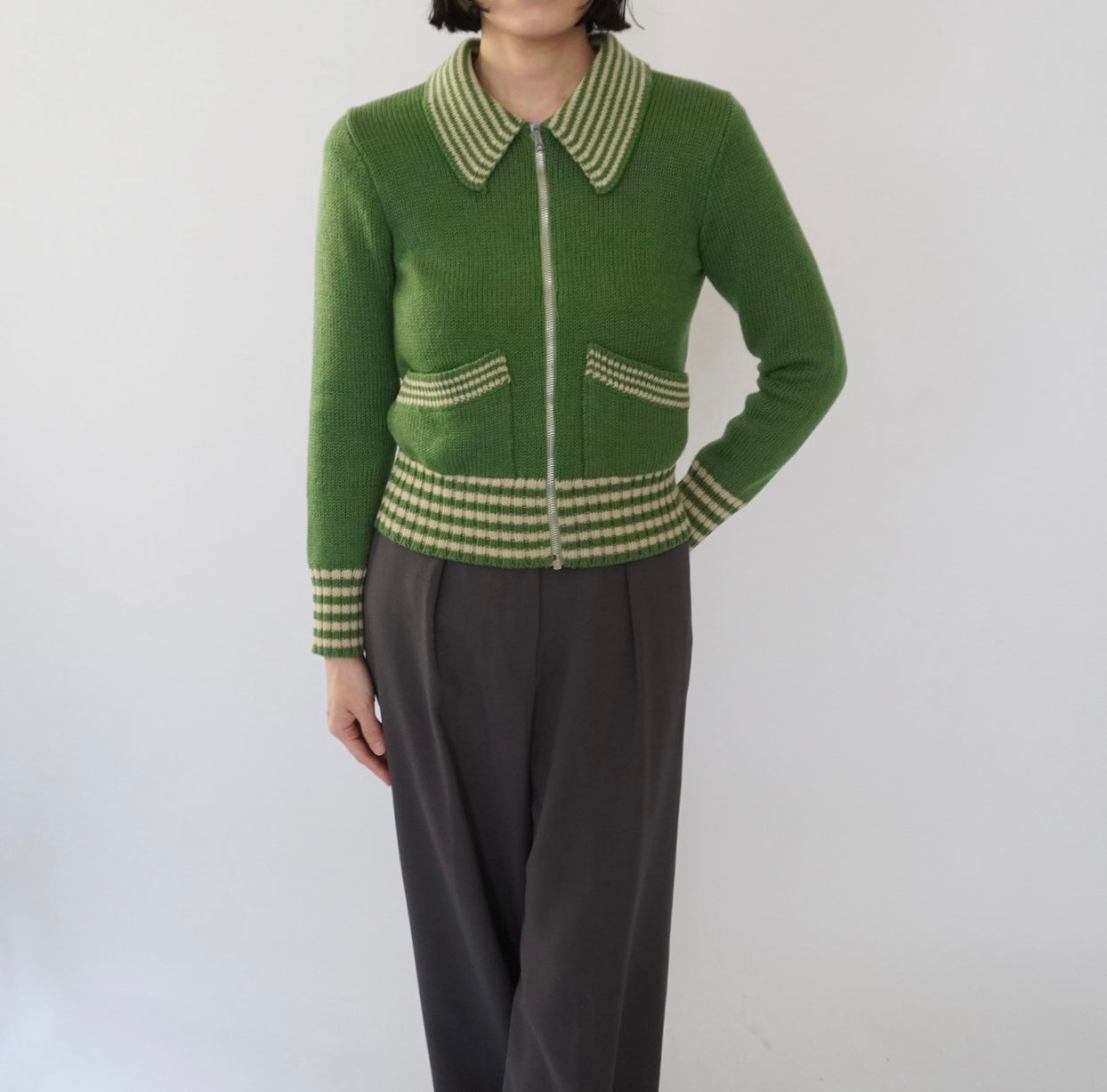 70s EURO Zip Knit