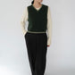 Green Knit Vest Made in Australia