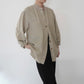 90s Linen x Cotton Design Shirt