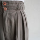 80s High Waisted Wide Pants Made in Italy