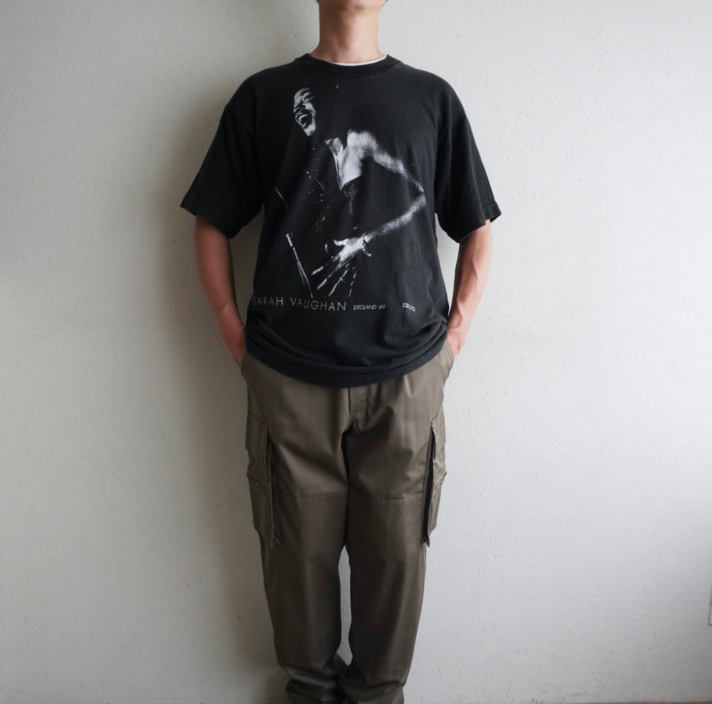 90s " Sarah Vaughan " T-shirt Made in USA