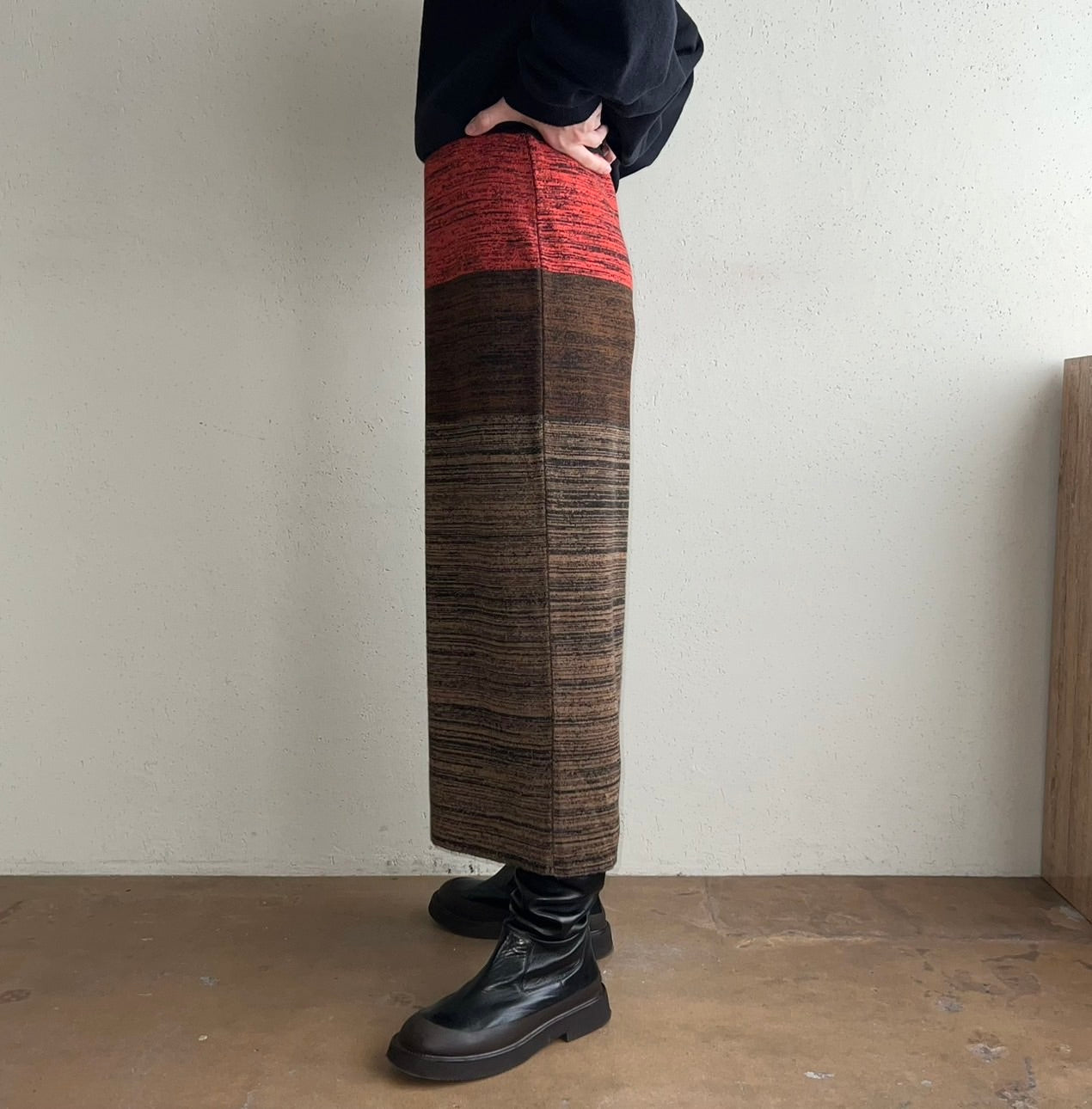 90s Knit Skirt Made in Italy